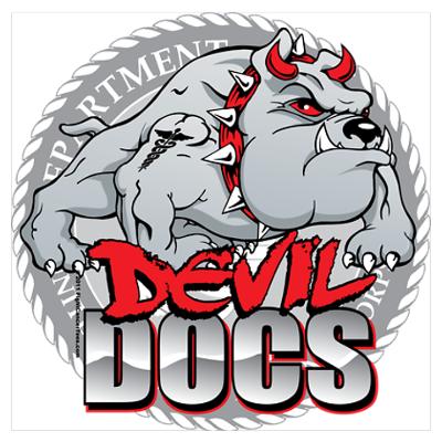USMC Devil Dogs Poster